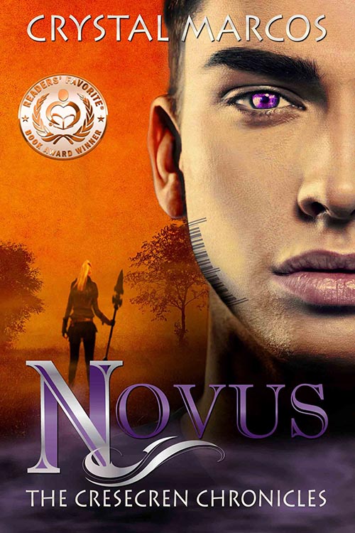 Novus (The Cresecren Chronicles #1) new cover by Crystal Marcos_