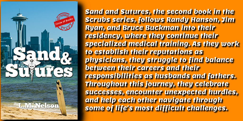Sand & Sutures (Scrubs Series Book 2) by L. M. Nelson novo