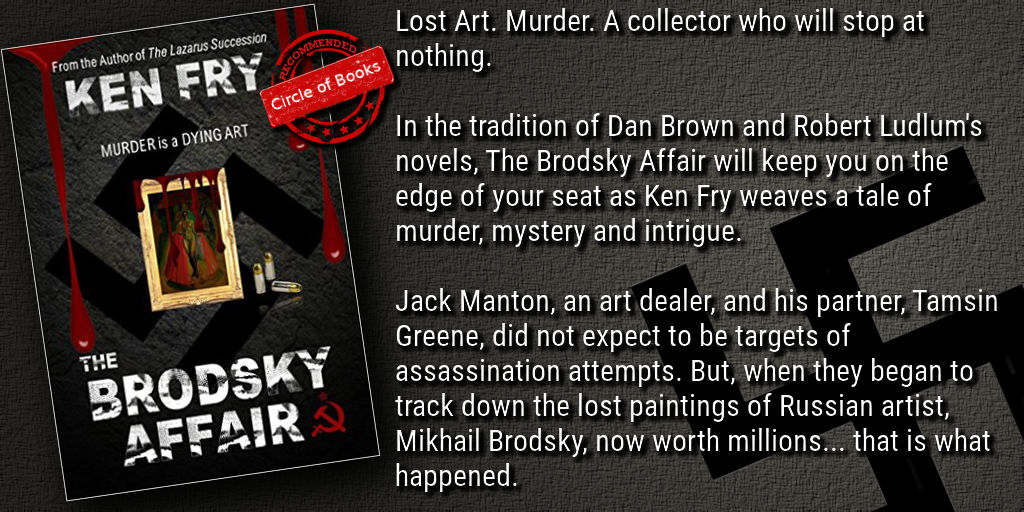 Tweet he Brodsky Affair - Murder is a Dying Art by Ken Fry