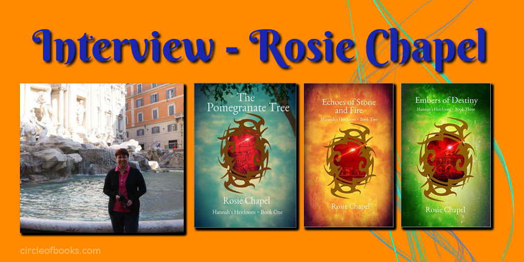 tweet interview author Rosie Chapel