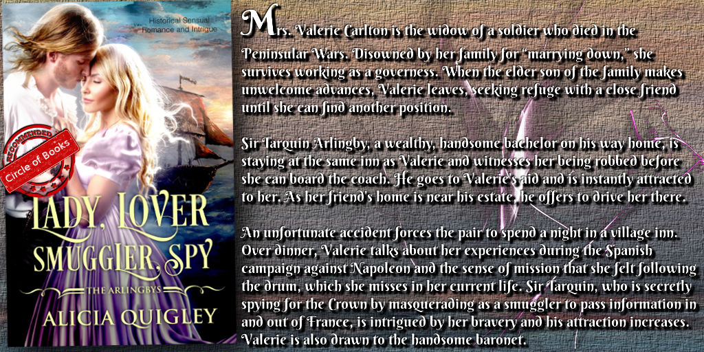 Tweet Lady Lover Smuggler Spy - The Arlingby's book 3 by Alicia Quigley