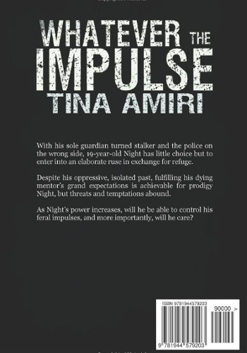 back cover Whaterver Impulse by Tina Amiri