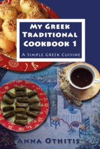 Front Cover My Greek Traditional CookBook 1 by Anna Othitis