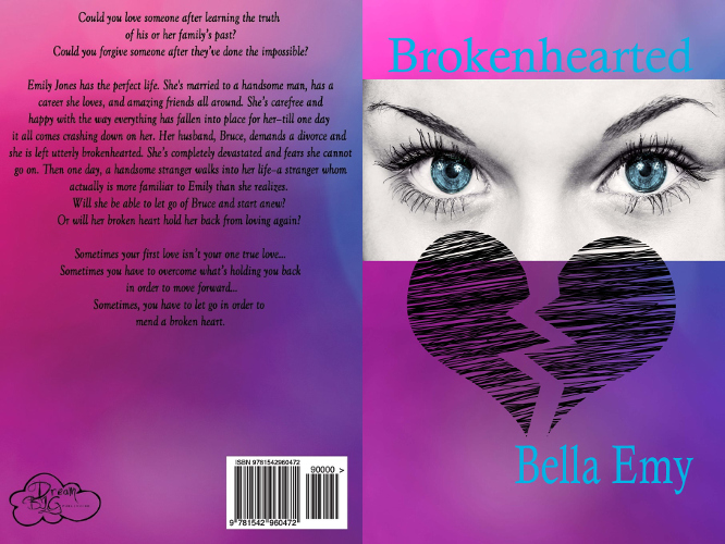 full cover Brokenhearted by Bella Emy