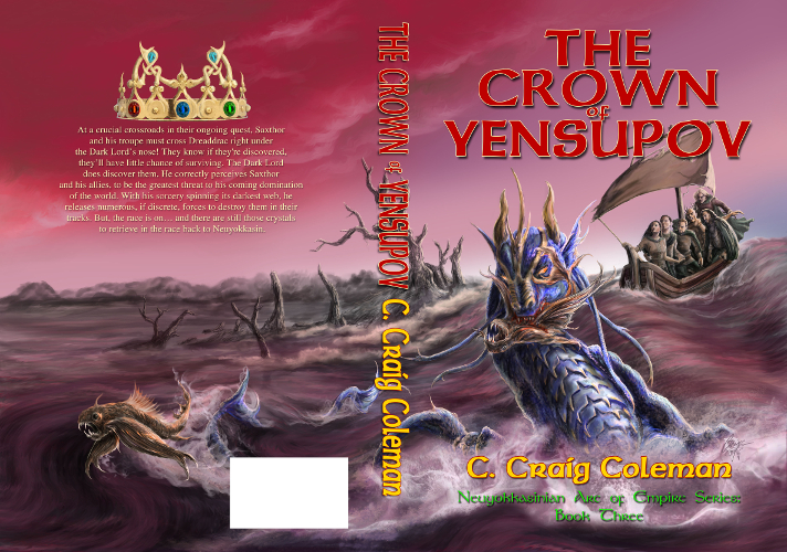 full cover The Crown of yensupov - the neuyokkasinian arc of empire series 3 by c craig Coleman