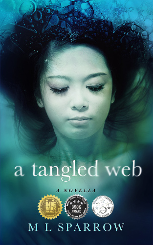new front cover A Tangled Web by ML Sparrow