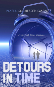 (scifi) front cover detours in time by pamela schloesser canepa