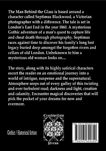 Back cover of The Man Behind the Glass by Greg Howes