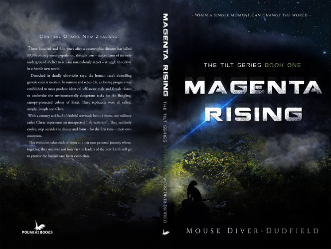 Full cover Magenta Rising - The Tilt Series Book one by Mouse Diver-Dudfield