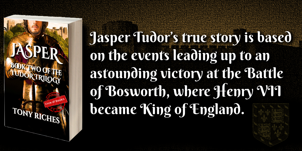 _-tweet-_ Jasper - book two of the tudor trilogy by tony riches