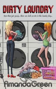 front cover Dirty Laundry by amanda green