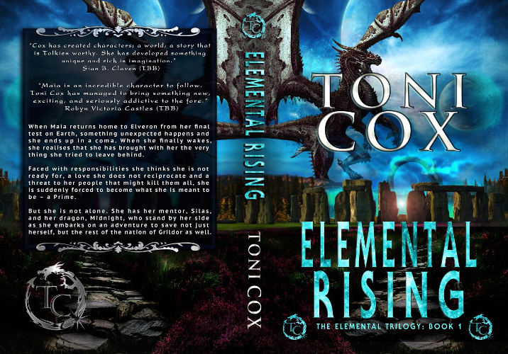 full cover Elemental Rising by Toni Cox