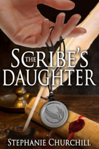 front cover The Scribe Daughter by Stephanie Churchill