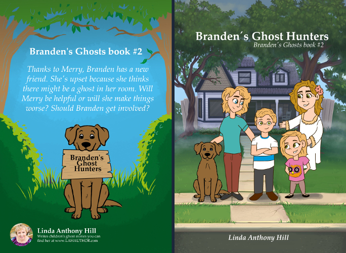 Full Cover Brandens Ghost Hunters by Linda anthony hill