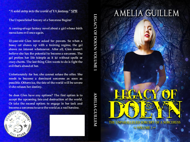 full cover Legacy of Dolyn volume 1 by Amelia Guillem