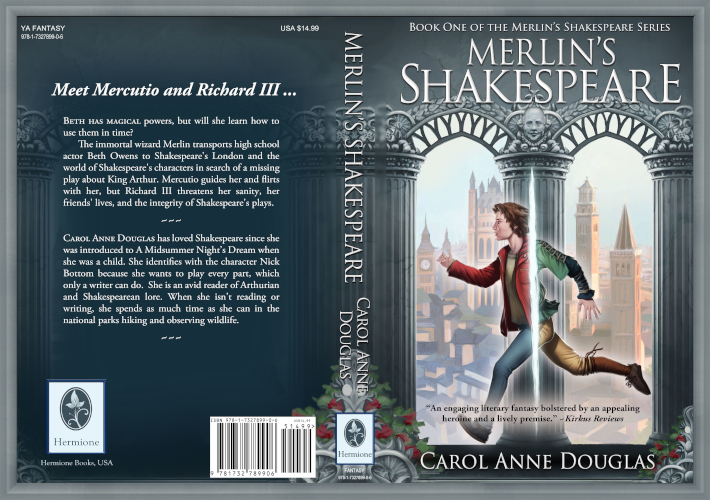 full cover merlins shakespeare by Carol Anne Douglas