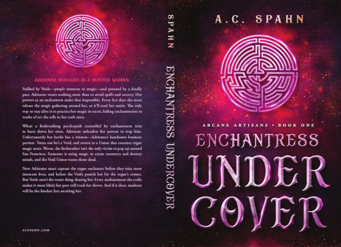 full cover Enchantress Under Cover by A C Spahn