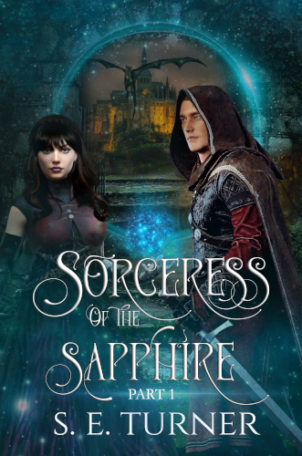 front-cover-The-Sorceress-of-the-Sapphire-part-1-by-s-e-turner