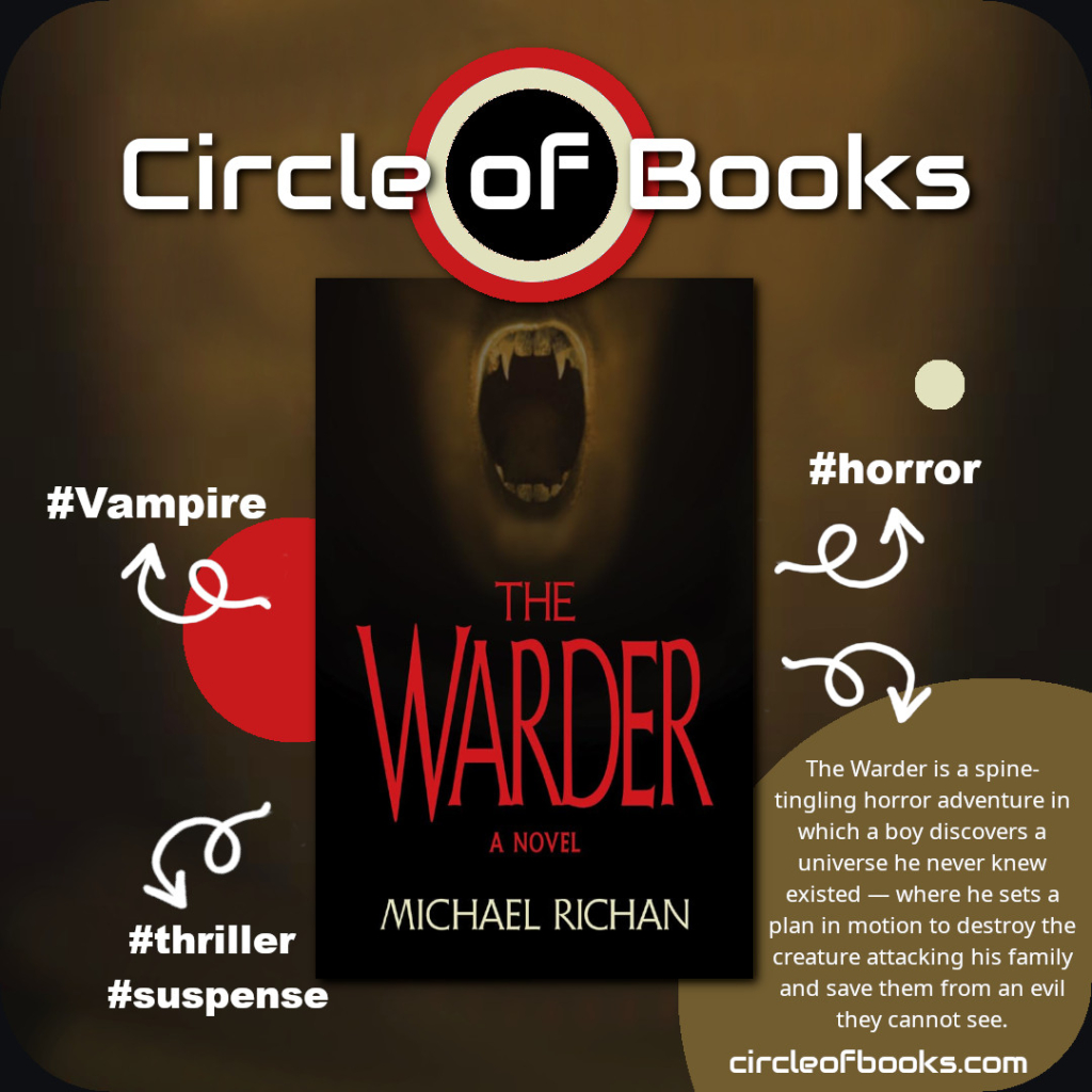 Circle-of-Books-the-warder-by-michael-richan-instagram